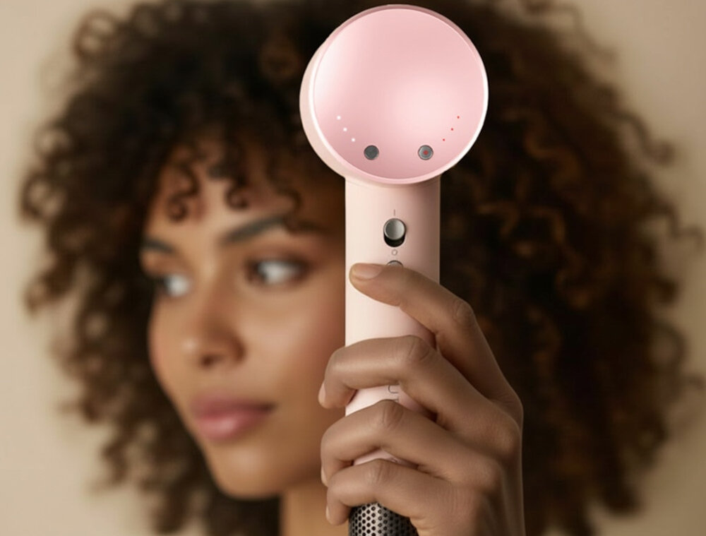 Suszarka BEAUTIFLY Dryfinity Rose Optymalna temperatura automatycznie dopasowuje ciepło  kontrola ciepło ochrona uszkodzenia fryzura świeży wygląd