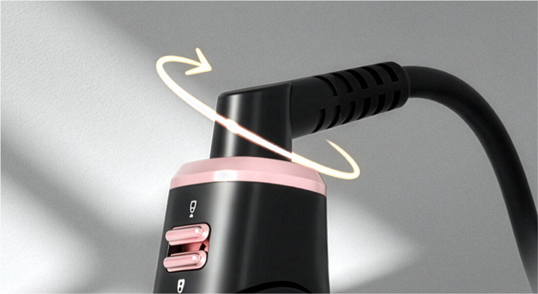 Prostownica BEAUTIFLY Plasma Line 230 stopni Przewód 360 Przewód o pełnym obrocie praca zaokrąglone końcówki ochrona poparzenie Smukła obudowa