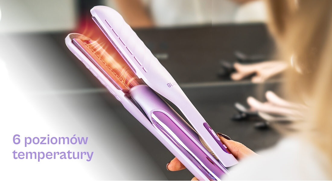 Aeroprostownica BEAUTIFLY Dual Perfection 230 stopni 6 poziomów temperatury dopasowanie temperatura zakres