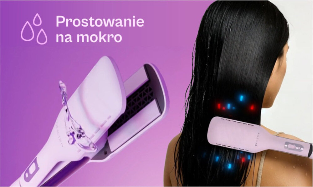 AREOPROSTOWNICA BEAUTIFLY DUALPERFECTION Oszczędność miejsca wygoda podróży zastępuje prostownicę i suszarkę