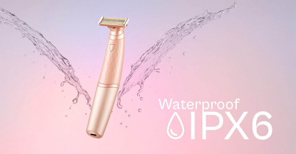 Depilator BEAUTIFLY Silky Skin Epil Swoboda w każdych warunkach Wodoodporność w standardzie IPX6  użytkowanie korzystanie wygoda i higiena
