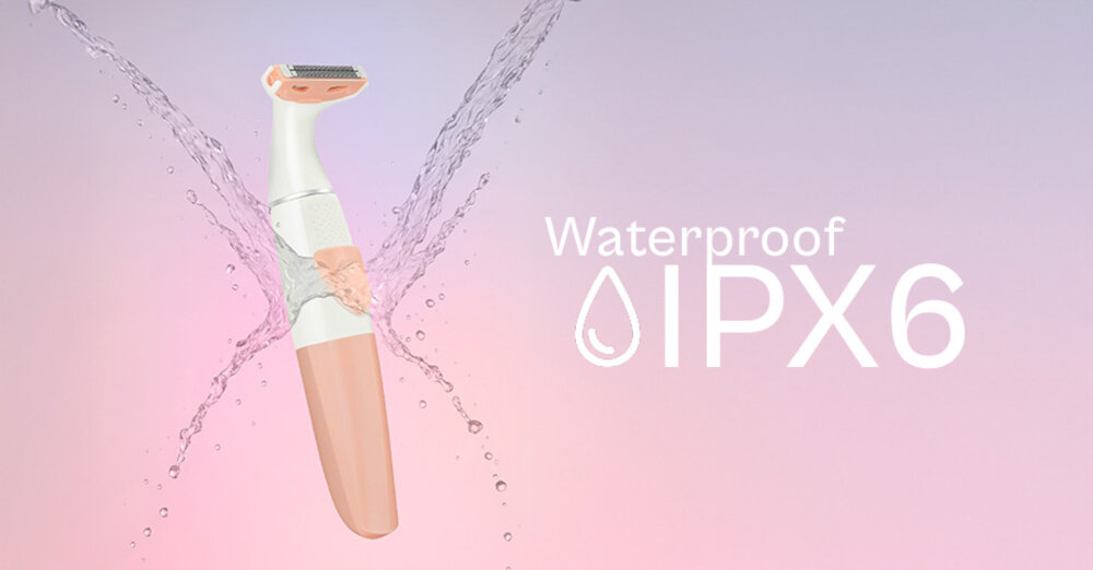 DEPILATOR BEAUTIFLY SKIN SENSE EPIL  Wygoda pod prysznicem Wodoodporność IPX6 na sucho, jak i podczas kąpieli pielęgnacja swoboda