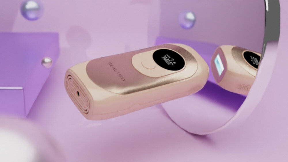 Depilator BEAUTIFLY LumiThera Epil IPL IceCooling - tryb chłodzenia Wbudowany moduł chłodzący  gładko i bez stresu Dziewięciopoziomowy sensor rozpoznaje odcień Twojej skóry i precyzyjnie dobiera intensywność