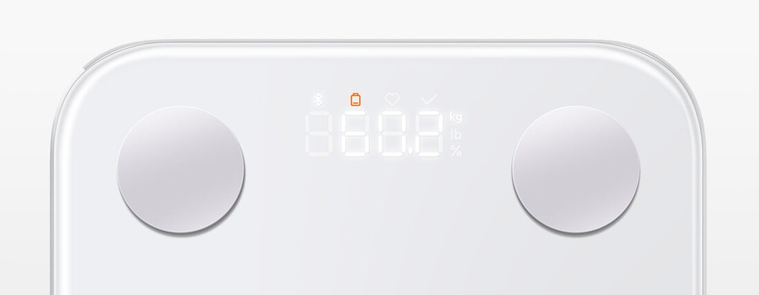 Waga XIAOMI Body Composition Scale S40 aplikacja raporty stan zdrowia tkanka tłuszczowa tętno stan baterii informacje powiadomienia