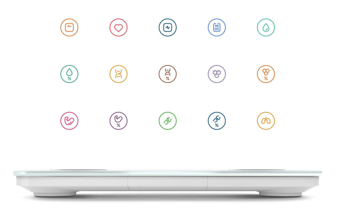 Waga XIAOMI Body Composition Scale S40 25 wskaźników skład ciała kontrola zdrowie