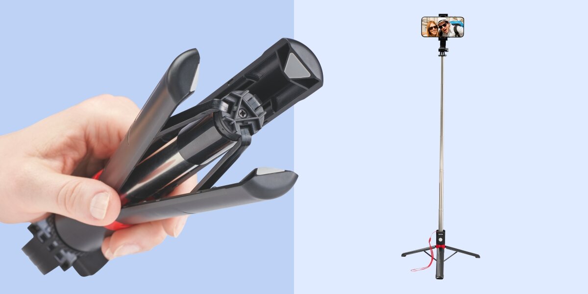 Uchwyt selfie HAMA Fancy Stand 110 II Gotowy do drogi