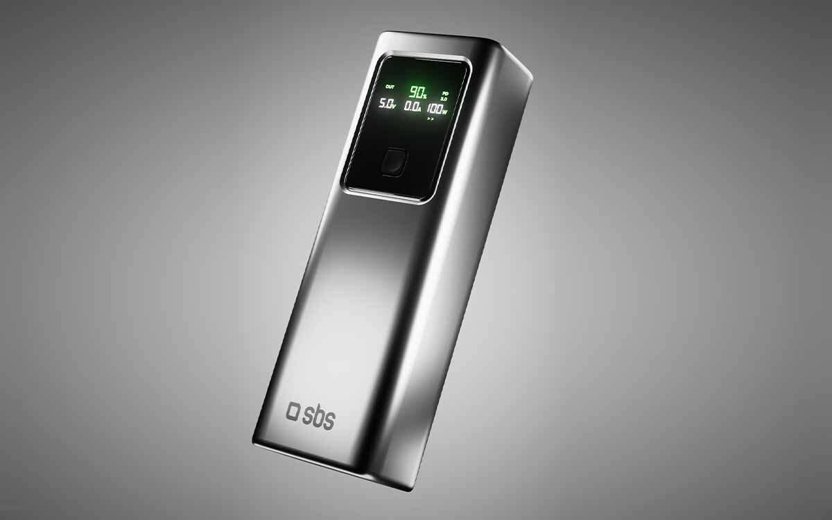 Powerbank SBS TTBB20000LCDPD100 20000 mAh waga wymiary przenośny