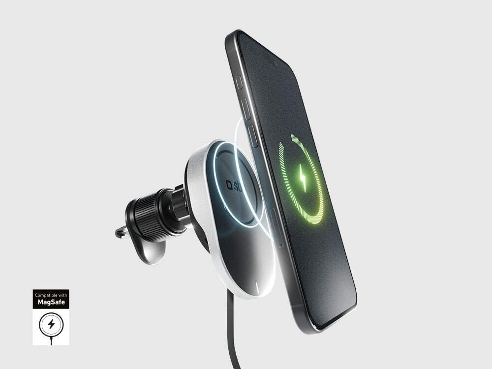 SBS MagSafe Magnetyczna baza iPhone'a z MagSafe Androidem Oppo, Samsung, Xiaomi i Huawei pierścień magnetyczny - ładowanie telefonu przez uchwyt
