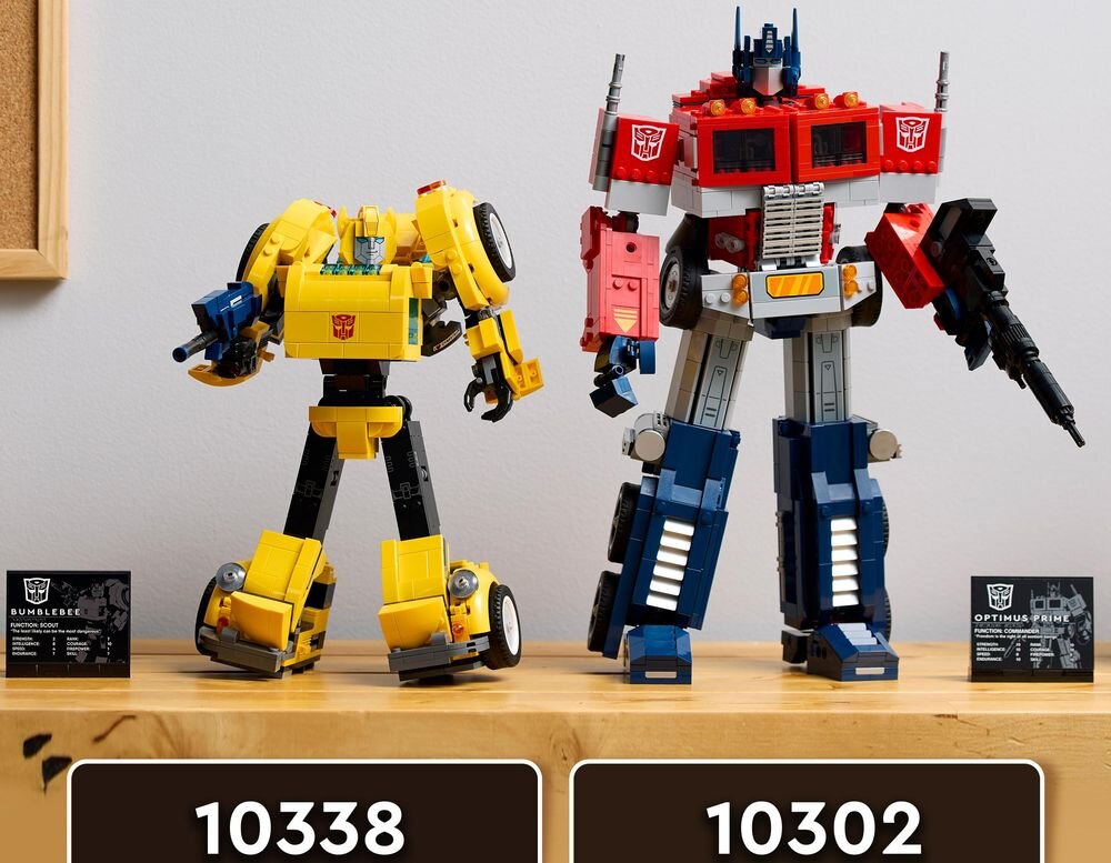 LEGO 10338 ICONS Bumblebee kolekcji