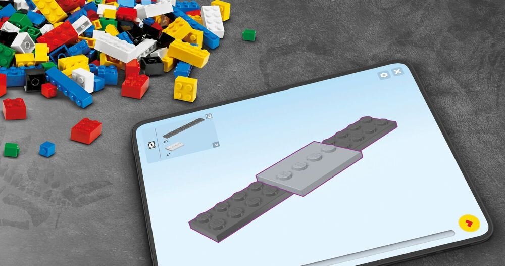 LEGO 76964 Jurassic World Szkielety dinozaurów — czaszka tyranozaura klocki elementy zabawa łączenie figurki akcesoria figurka zestaw
