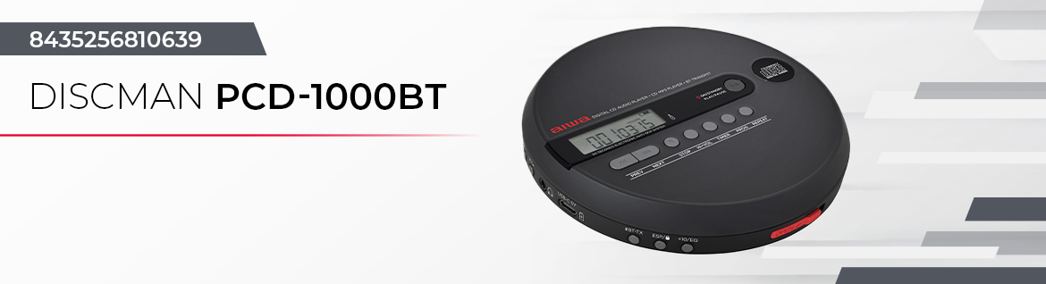 Discman AIWA PCD-1000BT - Twoja muzyka przy Tobie, MP3