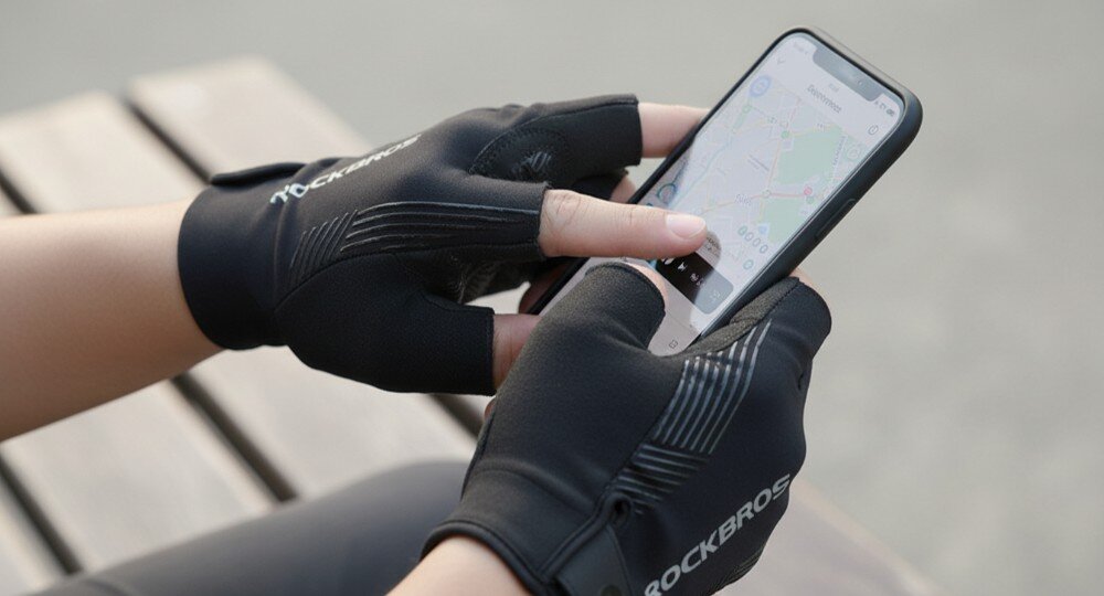 Rękawiczki rowerowe ROCKBROS 1622003308 (rozmiar L)