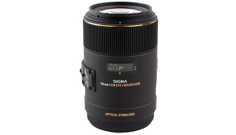 Obiektyw SIGMA AF 105-2.8 Macro EX DG OS HSM    ogniskowa AF mocowanie przysłona zdjęcia 