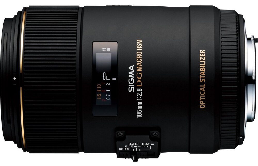 Obiektyw SIGMA AF 105-2.8 Macro EX DG OS HSM    ogniskowa AF mocowanie przysłona zdjęcia 