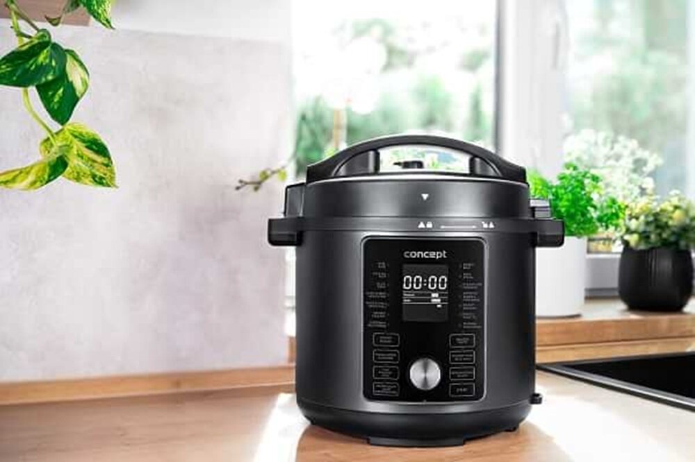 Multicooker CONCEPT CK8000 z funkcją Air Fryer na wakacje, wszędzie tam, gdzie ty