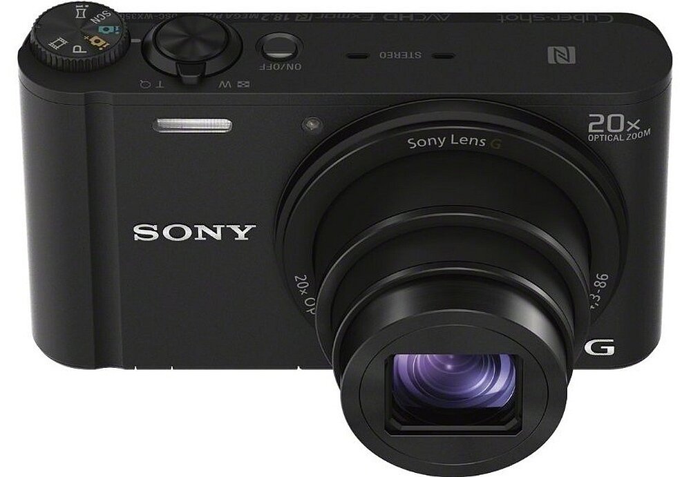 Aparat SONY DSC-WX350 obiektyw zdjęcia matryca zoom af przysłona ekran bateria 