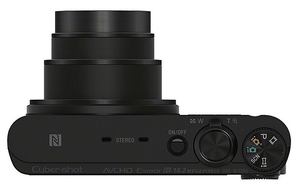 Aparat SONY DSC-WX350 obiektyw zdjęcia matryca zoom af przysłona ekran bateria 