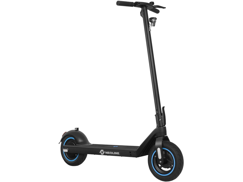 Hulajnoga elektryczna NEOLINE T26 Czarny trzy tryby jazdy ECO predkosc do 10 km/h STANDARD predkosc do 20 km/h DRIVE predkosc do 25-30 km/h