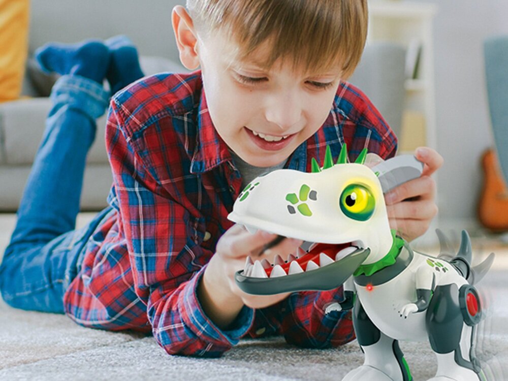 Zabawka interaktywna XTREM BOTS Crazy Pets Dinobot XT3803235 zdalne sterowanie, interaktywna zabawa