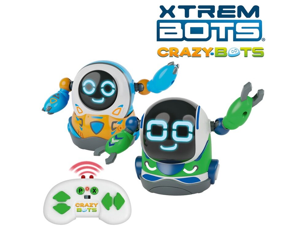 Crazy Bots Roll Mini Robot programowanie, nauka przez zabawę, dynamiczne obroty