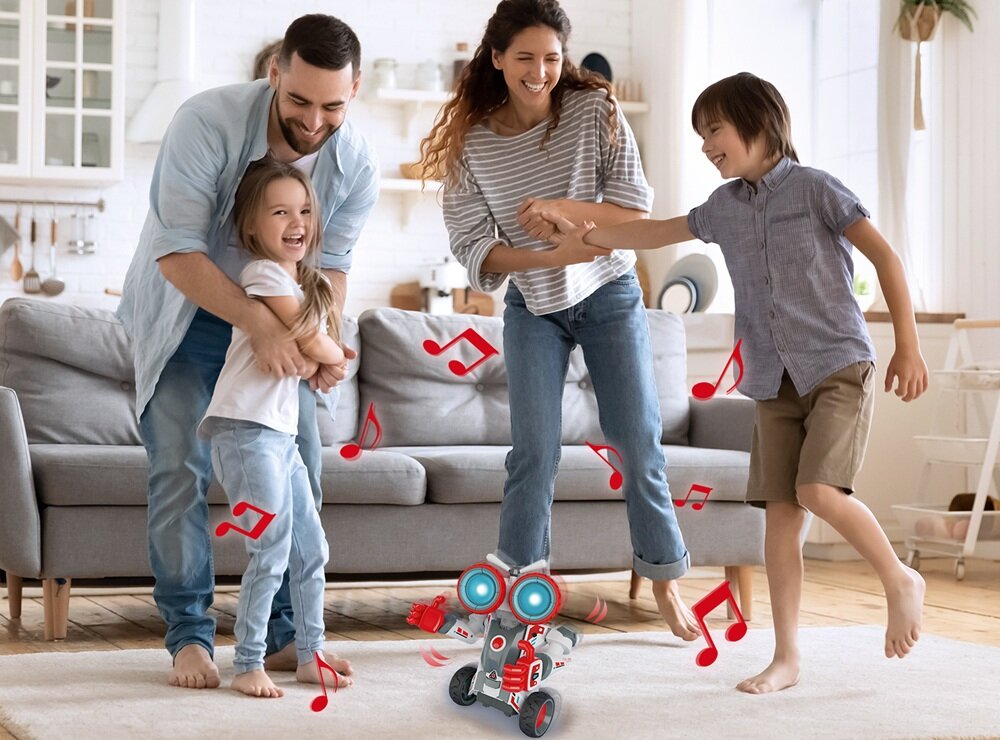 Zabawka interaktywna XTREM BOTS Sam Bot buduj-steruj XT380325 kv początek opisu