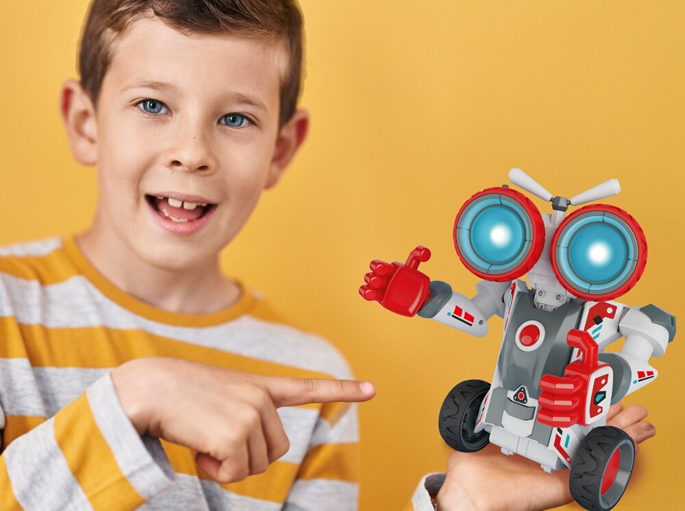Zabawka interaktywna XTREM BOTS Sam Bot buduj-steruj XT380325 samodzielne budowanie, kreatywność