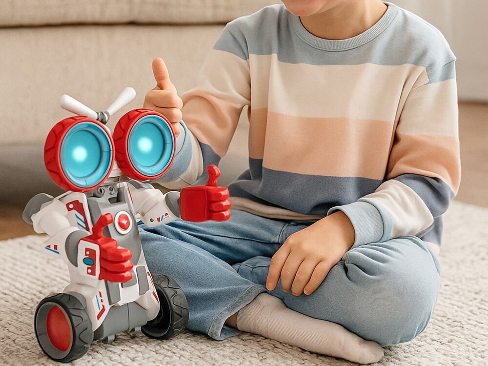 Zabawka interaktywna XTREM BOTS Sam Bot buduj-steruj XT380325 konstruowanie, sterowanie, technologia