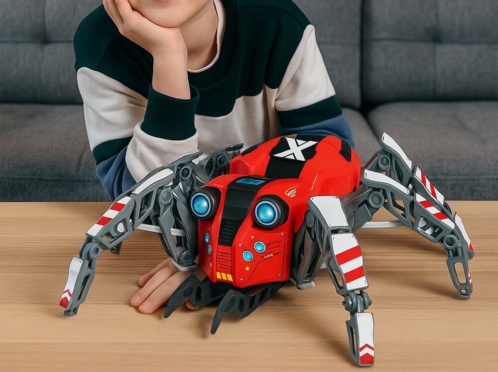 Zabawka interaktywna XTREM BOTS Spider Bot XT3803253 kretywność, interaktywna rozrywka