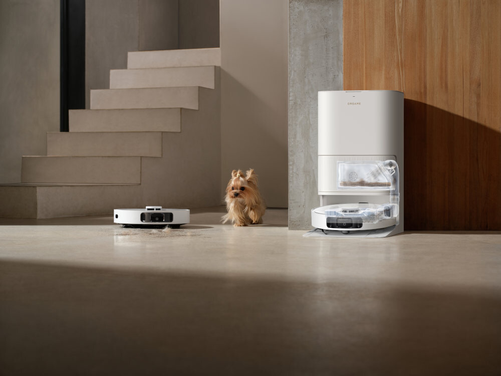 Robot sprzątający DREAME D20 Ultra Wygodne sterowanie aplikacja komendy głosowe sprzątanie harmonogramy strefy
