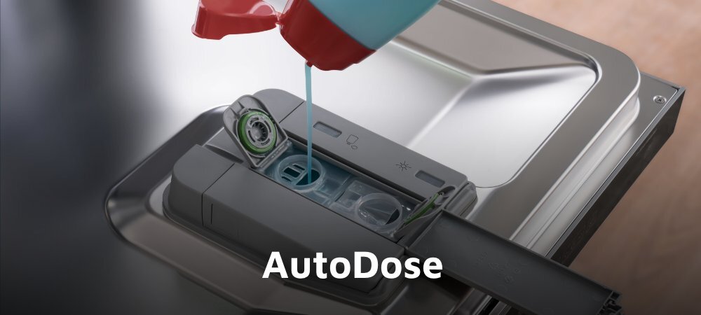 ZMYWARKA BEKO MEDIN3755A lifestyle miejsce na detergent dozownik płyn uzupełnianie Automatyczne dozowanie detergentu oszczędność detergentu czasu