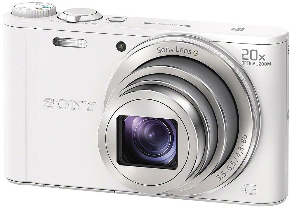 Aparat SONY DSC-WX350 obiektyw zdjęcia matryca zoom af przysłona ekran bateria