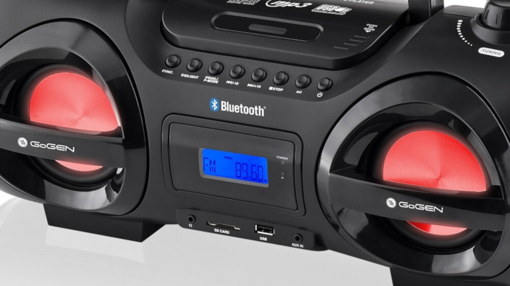 Radioodtwarzacz GOGEN CDM425SUBT Boombox - wymiary