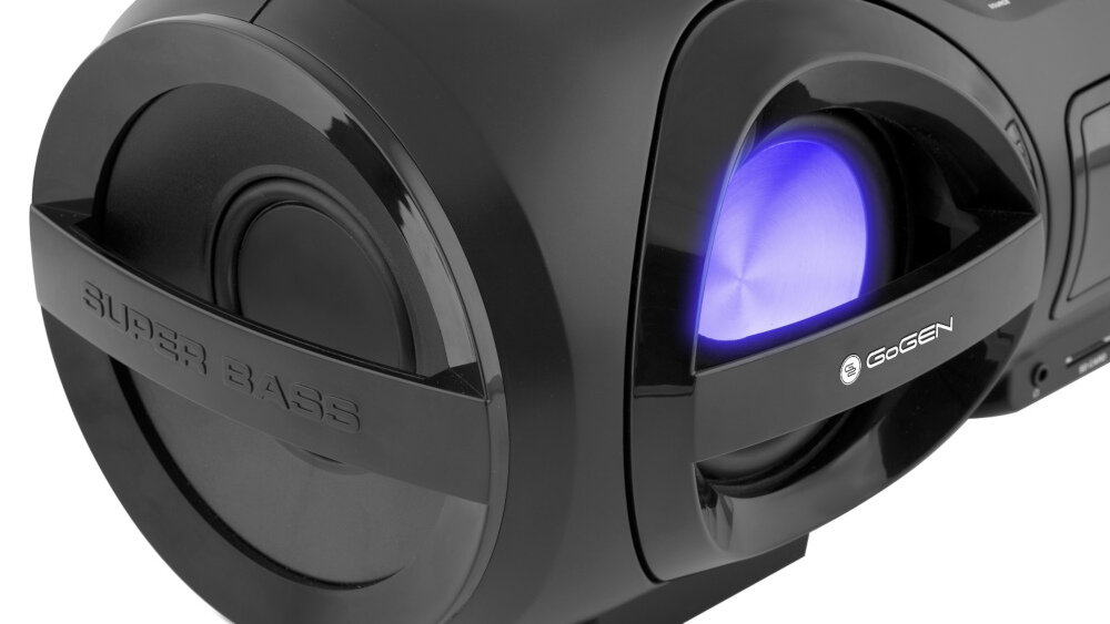 Radioodtwarzacz GOGEN CDM425SUBT Boombox - dźwięk