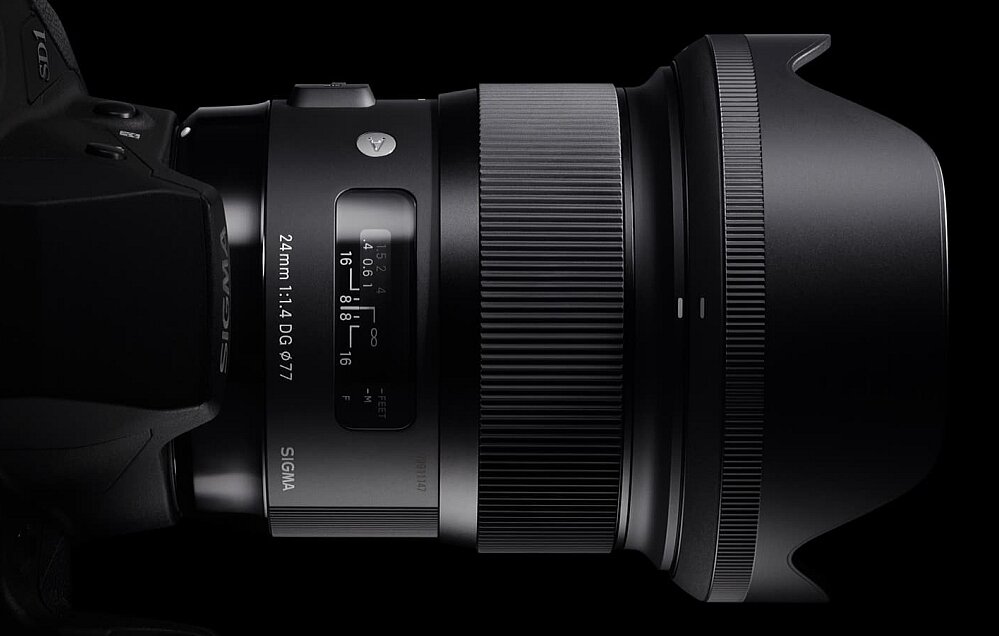 Obiektyw SIGMA A 24 mm f-1.4 DG HSM   ogniskowa AF mocowanie przysłona zdjęcia 