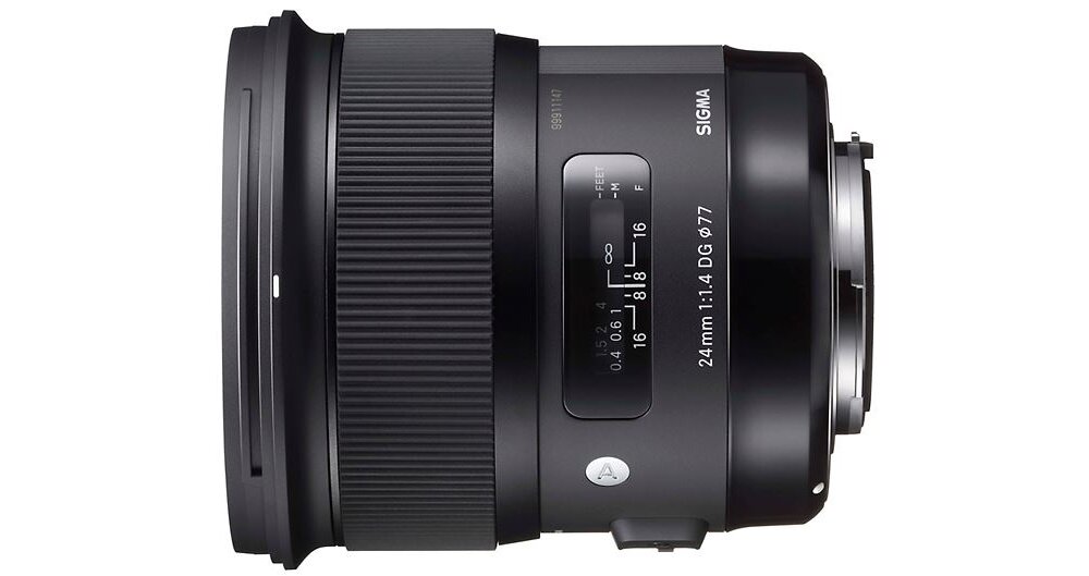Obiektyw SIGMA A 24 mm f-1.4 DG HSM   ogniskowa AF mocowanie przysłona zdjęcia 