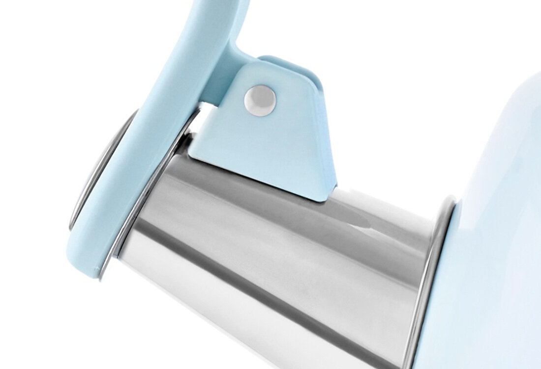 Czajnik SMEG WKF01PB Błękitny  Kontrola gotowania wody Jednotonowy gwizdek informacja