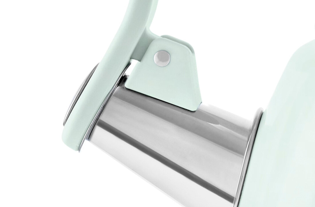 Czajnik SMEG WKF01PG Zielony  Kontrola gotowania wody Jednotonowy gwizdek informacja