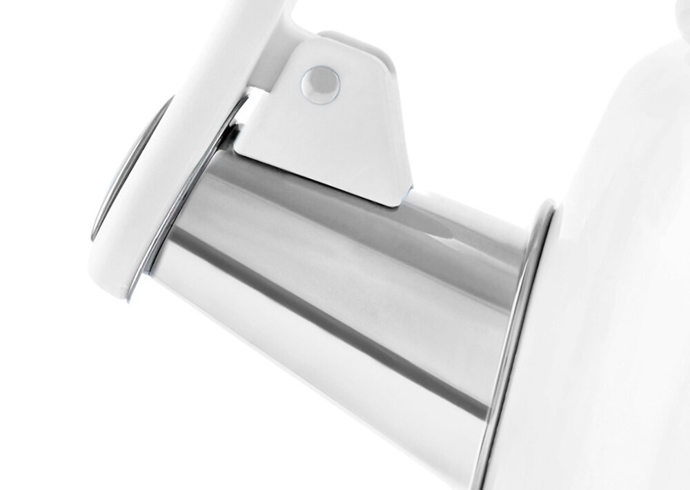 Czajnik SMEG WKF01WH Biały Kontrola gotowania wody Jednotonowy gwizdek informacja