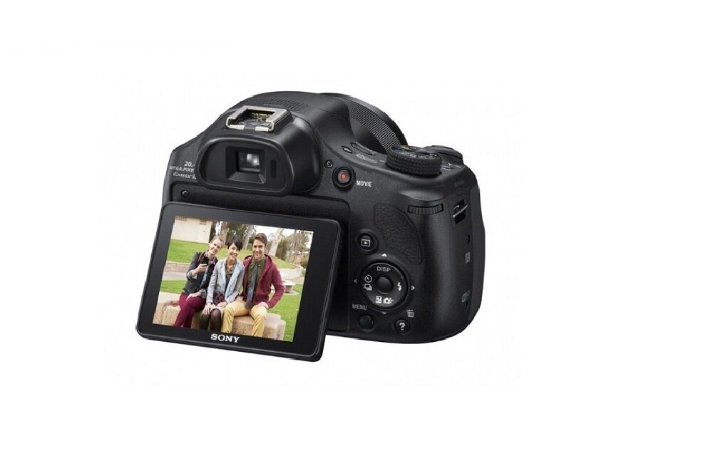APARAT SONY DSC-HX400VB BLACK 20MPIX 50X FHD GPS WIFI technologie wi fi NFC połączenie ze smartfonemm naturalne zdjęcia