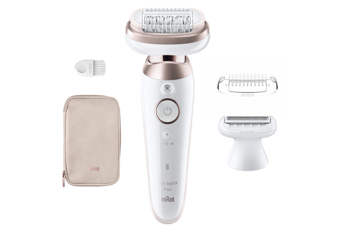 Depilator BRAUN Silk-epil 9 Flex 9-030 3D Bikini Nogi zestaw akcesoria komplet wyposazenie