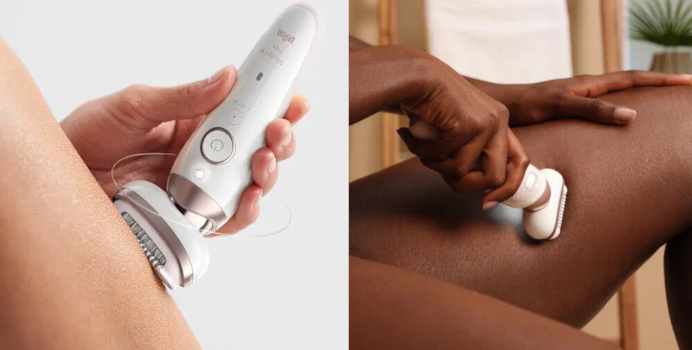Depilator BRAUN Silk-epil 9 Flex 9-030 3D Bikini Nogi Delikatna depilacja Funkcja Smart Touch dostosowanie nacisk