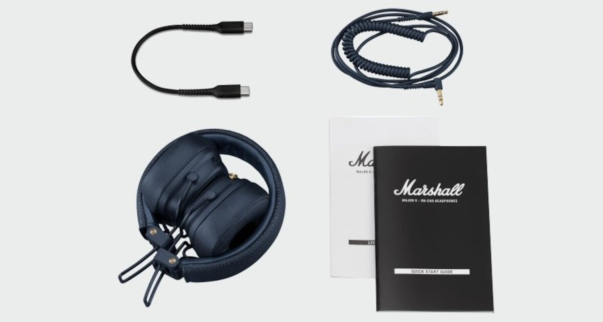 Słuchawki nauszne MARSHALL Major V - zestaw