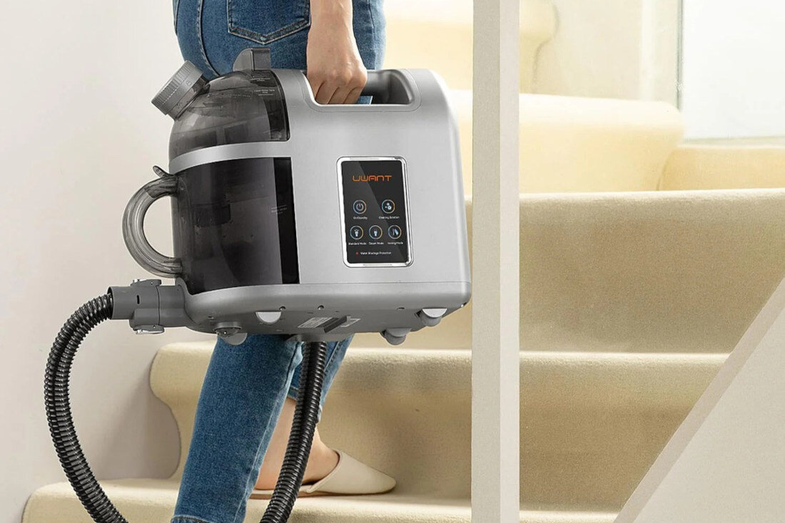 Odkurzacz piorący UWANT B200 Szary Odkurzacz piorący UWANT B200 Szary waga wymiary ułatwienie przenoszenie