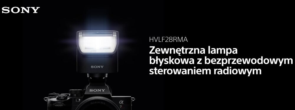 SONY HVL-F28RMA kompaktowa lampa błyskowa wydajność mobilność fotografia