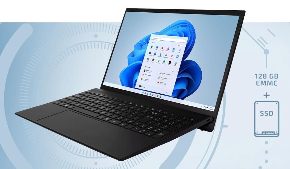 Laptop TECHBITE Zin 5 - 128 GB SSD eMMC 