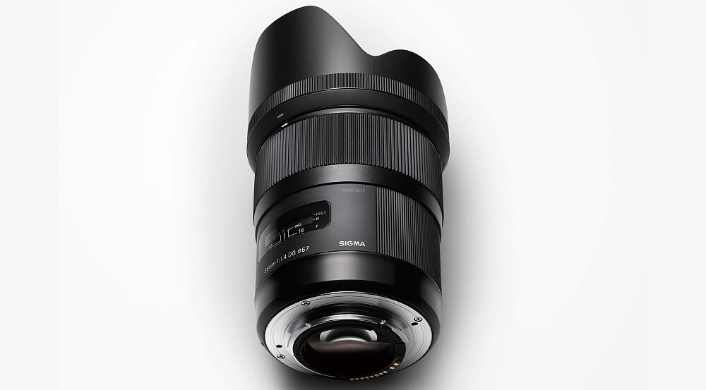 Obiektyw SIGMA A 35-1.4 DG HSM ogniskowa AF mocowanie przysłona zdjęcia