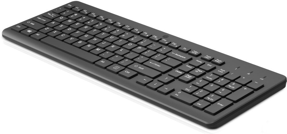 Klawiatura HP 220 klawisze zasięg skróty