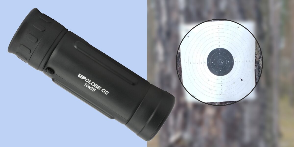 Monokular CELESTRON Upclose G2 10x25 25 mm powiększenie minimalna odległość ostrzenia 8 m obserwacja