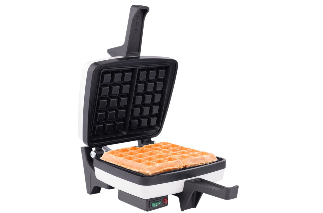 Gofrownica DEZAL 301.6.1 LWN Biały zdjęcie lifestyle Chrupiące gofry każdego dnia