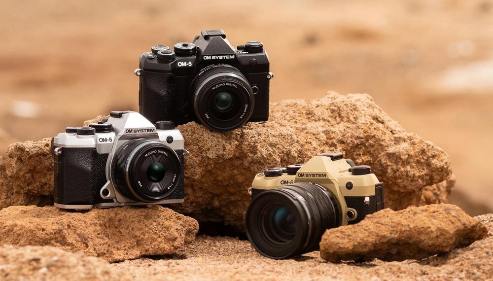 Aparat OLYMPUS OM-5 Mark II kompaktowy aparat bezlusterkowy do podróży i przygód